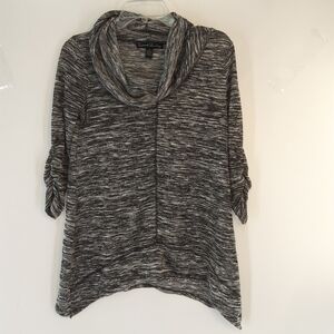 FRENCH LAUNDRY ASYMMETRICAL COWL NECK SWEATER SIZE SMALL